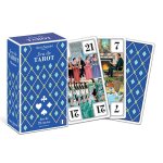 Jeu de tarot 78 cartes bleu