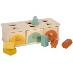 Jeu de tri montessori beige