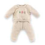 Jogging beige pour poupon 42 cm multicolore