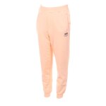 Jogging fille logo fleece rose