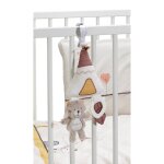 Jouet d'activits enfant tipi en velours - timouki blanc