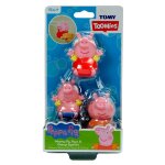 Jouet de bain - 3 gicleurs peppa pig pour s'amuser  s'arroser dans le bain ! multicolore
