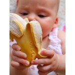 Jouet de dentition ana la banane - jaune