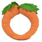 Jouet de dentition - cathy la carotte orange