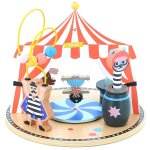 Jouet d'veil circus beige