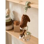 Jouet d'veil avec pince green forest marron