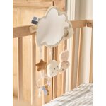 Jouet miroir nuage � suspendre ou � poser blanc