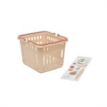 Jouet panier de marchande orange