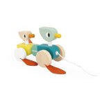 Jouet � tirer en bois - canards � promener multicolore