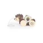 Jouet  tirer en bois hrisson hrisson