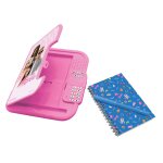 Journal intime �lectronique avec coffre - fort barbie multicolore