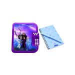 Journal intime �l�ctronique avec coffre - fort la reine des neiges multicolore