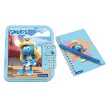 Journal intime lectronique avec coffre - fort schtroumpfs multicolore
