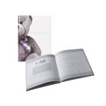 Journal de naissance ourson blanc