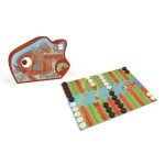 Junior backgammon - piranha race multicolor Junior backgammon - piranha race multicolor