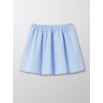 Jupe ample bleu moyen uni