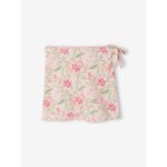 Jupe de bain fille � nouer rose p�le