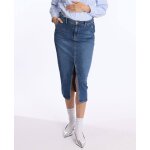 Jupe crayon de maternit emma mid blue