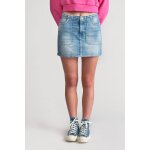 Jupe droite en jeans zaza blue