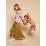 Jupe femme gaze de coton capsule m�re - fille olive