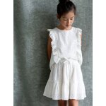 Jupe broderie anglaise ecru