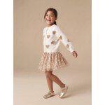Jupe fille � sequins dor�