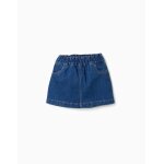 Jupe en jean avec 4 poches bleu