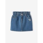 Jupe en jean style paperbag fille stone