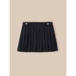 Jupe plisse fille marine