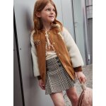 Jupe plissée fille marron Jupe plissée fille marron