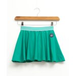 Jupe short 100% coton fille vert