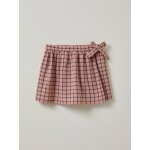 Jupe - short carreaux rose