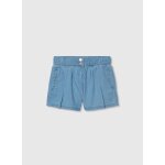 Jupe - short en denim d�lav� bleu