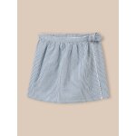 Jupe - short en seersucker fille rayure seersucker bleu