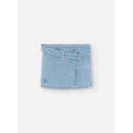Jupe - short unie avec taille Élastique bleu Jupe - short unie avec taille Élastique bleu