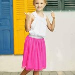 Jupe style tutu clochette rose fuchsia