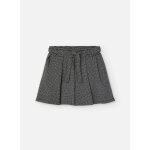 Jupe tricot en jaquard noir