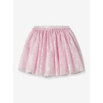 Jupe en tulle fille courte � motif fleuri name it rose clair