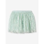 Jupe en tulle fille courte � motif fleuri name it vert clair