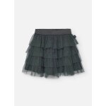 Jupe en tulle  volants gris