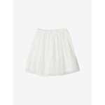 Jupon crmonie en tulle paillet fille cru