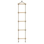 Kangui echelle de corde pour enfants pour structures de jeux beige