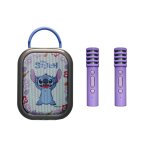 Karaoke bluetooth stitch avec 2 micros sans fil multicolore