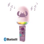 Karaoke microphone angel - microphone avec effets sonores et lumineux multicolore