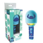 Karaoke microphone bluetooth / sans fil sitch avec effets sonores et lumineux multicolore