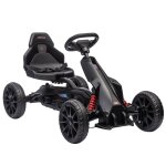 Kart  pdales enfant go kart formule 1 racing aileron avant carter chaine ferm sige rglable avec ...