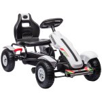 Kart  pdales enfant go kart formule 1 racing passione italia pneus gonflables caoutchouc blanc