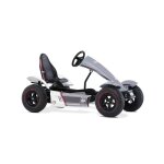 Kart � p�dales racing xl - enfant 5ans + grey / white