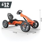 Kart  pdale rally nrg orange