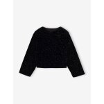 Kimono fille manches longues noir